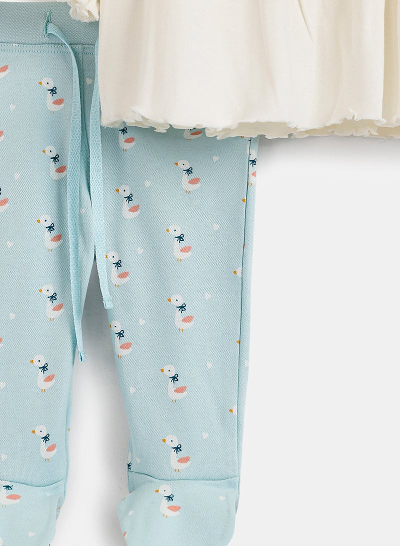 Junior Baby Girls Pyjama Set - Image 2